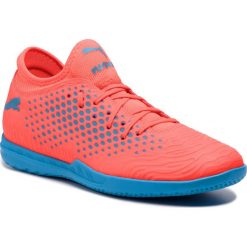 Buty PUMA - Future 19.4 It 105549 01 Red Blas/Bleu Azur. Czerwone buty sportowe męskie Puma, ze skóry ekologicznej, bez zapięcia, do piłki nożnej. Za 249,00 zł.