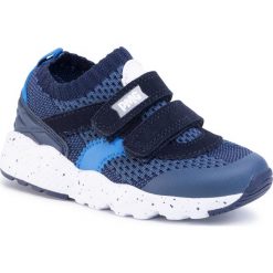 Sneakersy PRIMIGI - 5453033 Navy. Niebieskie trampki chłopięce Primigi, bez wzorów, z zamszu, na rzepy. Za 229,00 zł.