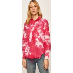Polo Ralph Lauren - Koszula. Różowe koszulki damskie polo s, z bawełny, klasyczne, polo. Za 579,90 zł.