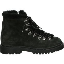 Botki - 02704 ANTR-BL. Czarne botki damskie na zamek Venezia, ze skóry. Za 249,00 zł.