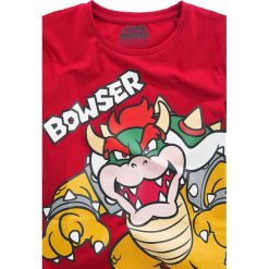 T-shirty damskie: Super Mario Bowser Koszulka dziecięca czerwony