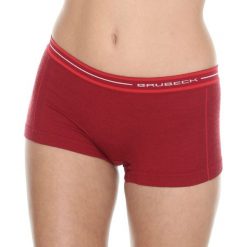 Bokserki damskie: Brubeck Bokserki damskie Active Wool bordowe r.L (BX10860)