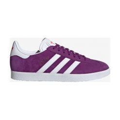 Adidas Originals Gazelle Tenisówki Fioletowy. Fioletowe trampki i tenisówki damskie adidas Originals, bez wzorów, ze skóry, bez zapięcia. Za 412,95 zł.
