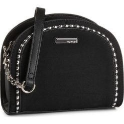Torebka MONNARI - BAG8560-020 Black. Czarne listonoszki damskie Monnari, na imprezę, bez wzorów, ze skóry ekologicznej, bez dodatków. W wyprzedaży za 139,00 zł.