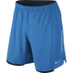 Spodenki i szorty męskie: spodenki do biegania męskie NIKE 7″ PHENOM 2-IN-1 SHORT / 683279-435 – NIKE 7″ PHENOM 2-IN-1 SHORT