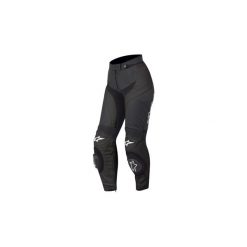 Spodnie STELLA GP PLUS ALPINESTARS skórzane damskie, kolor czarny rozmiar 42. Czarne spodnie damskie Alpinestars. Za 699,00 zł.