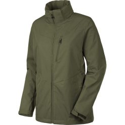 Kurtka funkcyjna "Fanes Clastic" w kolorze khaki. Brązowe kurtki damskie Salewa, bez wzorów, bez kaptura. W wyprzedaży za 279,95 zł.