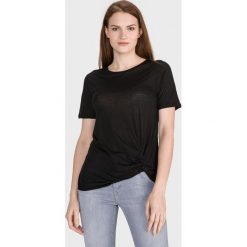 Pepe Jeans Coco Koszulka Czarny. Czarne koszulki damskie Pepe Jeans, m, bez wzorów, z lyocellu, bez kołnierzyka, z krótkim rękawem. Za 171,95 zł.