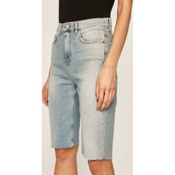 Pinko - Szorty jeansowe. Niebieskie szorty damskie Pinko, z elastanu, casualowe, z podwyższonym stanem. Za 649,90 zł.