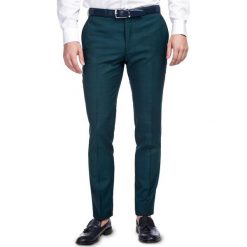 Spodnie LUCIANO GDZS900144. Żółte spodnie męskie Giacomo Conti, m, bez wzorów, z wełny, eleganckie. Za 499,00 zł.