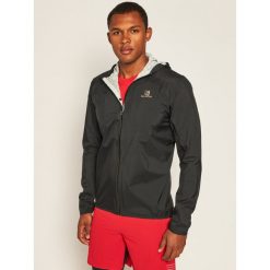 Kurtka softshell Salomon Bonatti Wp Jkt M L40095500. Czarne kurtki sportowe męskie Salomon, m, bez wzorów, z softshellu, bez kaptura, do biegania. Za 729,00 zł.