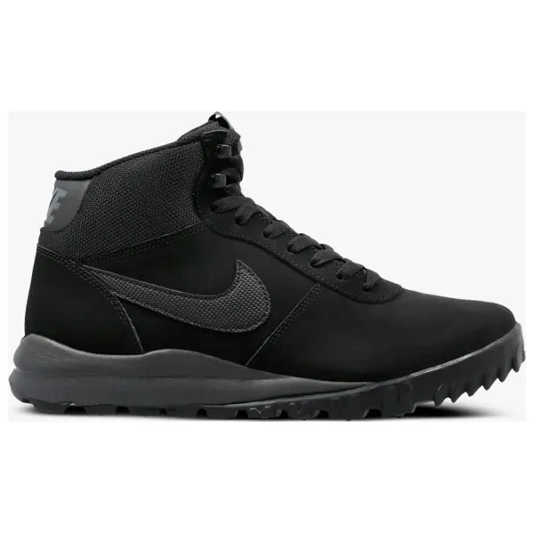 Nike Hoodland Suede buty męskie, czarny, rozmiar 44. Czarne buty zimowe sportowe męskie Nike, przed kolano, bez zapięcia. Za 389,99 zł.