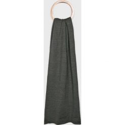 Calvin Klein - Szalik. Szare szaliki męskie Calvin Klein, bez wzorów, z wełny. W wyprzedaży za 189,90 zł.