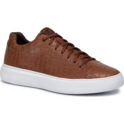 Sneakersy GEOX - U Deiven E U945WE 0009D C6003 Browncotto. Pomarańczowe sneakersy męskie Geox, na co dzień, bez wzorów, ze skóry, bez zapięcia. W wyprzedaży za 419,00 zł.