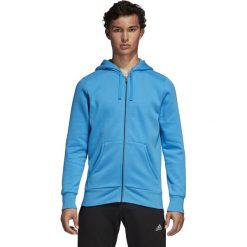 MĘSKA BLUZA ADIDAS Z KAPTUREM ESSENTIALS (L). Bluzy męskie Adidas, s, bez wzorów, z bawełny, z kapturem, bez rękawów, z kapturem. W wyprzedaży za 209,99 zł.