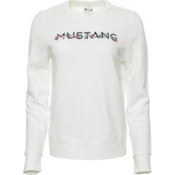 Mustang bluza damska Flower, S, biała. Białe bluzy damskie Mustang, s, bez wzorów, bez rękawów, bez kaptura. Za 242,00 zł.