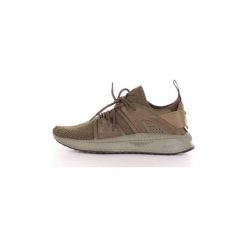 Buty Puma 364408. Zielone trampki męskie Puma, bez wzorów, bez zapięcia. Za 384,34 zł.