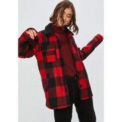 Answear Lab - Kurtka. Czerwone kurtki damskie Answear Lab, s, bez wzorów, z bawełny, krótkie. Za 199,90 zł.