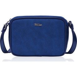Listonoszka damska Milton ML01 granatowa - Granatowy. Niebieskie listonoszki damskie Milton, w paski, z materiału, sportowe. Za 79,99 zł.