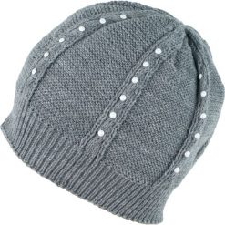 Czapka damska Perłowe dżety szara. Brązowe czapki zimowe damskie marki Art of Polo. Za 39,22 zł.