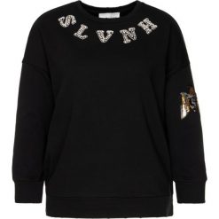 Bluza Silvian Heach PGA19630FE. Czarne bluzy damskie Silvian Heach, xs, bez wzorów, z bawełny, bez rękawów, bez kaptura. W wyprzedaży za 199,00 zł.