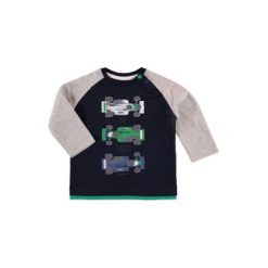 Esprit Boy Bluzka z długim rękawem. Czarne t-shirty chłopięce z długim rękawem marki Esprit, z bawełny. Za 45,00 zł.