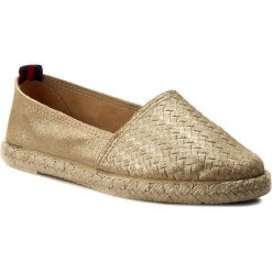 Espadryle SERGIO BARDI - Albina FS127213917AB 403. Żółte espadryle damskie marki Sergio Bardi, bez wzorów, ze skóry, bez obcasa, na płaskiej podeszwie. W wyprzedaży za 149,00 zł.