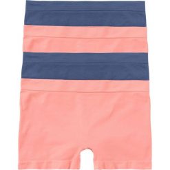 Figi panty bezszwowe (4 pary) bonprix dymny koralowy + indygo. Różowe figi damskie marki bonprix, s. Za 39,96 zł.
