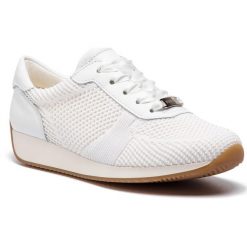 Sneakersy ARA - 12-34027-50 Weiss. Białe półbuty damskie ara, ze skóry. W wyprzedaży za 339,00 zł.