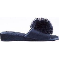 Etam - Kapcie Arizona. Niebieskie kapcie damskie Etam, z materiału. Za 69,90 zł.