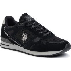 Sneakersy U.S. POLO ASSN. - Wilde3 Suede 4083W8/SM1 Blk. Czarne sneakersy męskie U.S. Polo Assn., bez zapięcia. Za 379,00 zł.