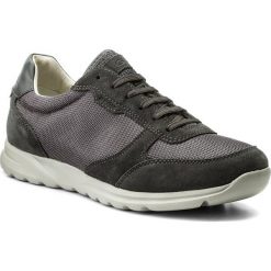 Sneakersy GEOX - U Damian C U820HC 02214 C9002 Dk Grey. Szare sneakersy męskie Geox, na co dzień, bez wzorów, z zamszu, eleganckie, bez zapięcia. W wyprzedaży za 259,00 zł.