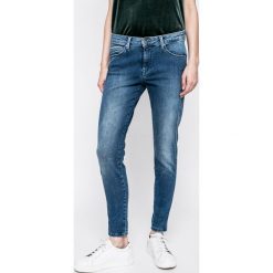 Pepe Jeans - Jeansy Aero. Niebieskie jeansy damskie skinny marki Pepe Jeans, z elastanu. W wyprzedaży za 299,90 zł.