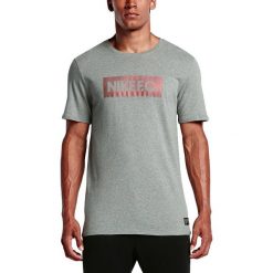 Nike Koszulka męska F.C. Color Shift Block Tee szary r. L. Szare t-shirty męskie Nike, l. Za 97,11 zł.