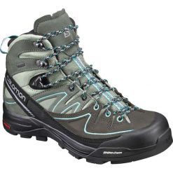 Buty trekkingowe damskie: Salomon Buty damskie X Alp Mid Ltr GTX Shadow/Castor Gray/Aruba Blue r. 39 1/3 (394732)