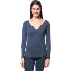 T-shirty damskie: Koszulka „Tiana” w kolorze granatowym