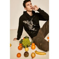 Medicine - Bluza Eviva l'arte. Czarne bluzy męskie MEDICINE, s, z nadrukiem, z bawełny, z kapturem. Za 129,90 zł.
