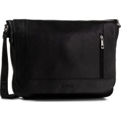 Torba na laptopa LASOCKI - BRT-144 Black. Czarne torby męskie skórzane Lasocki, bez wzorów, ze skóry. Za 299,99 zł.