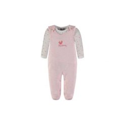 Kanz Girls Śpioszki Strawberry Love, komplet 2-częściowy - Gr.Niemowlę (0 - 6 miesięcy). Czerwone śpiochy niemowlęce marki Kanz, z elastanu. Za 75,00 zł.