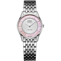 ZEGAREK ROTARY Ultra Slim. Białe zegarki męskie marki ROTARY, ze stali. Za 1090,00 zł.