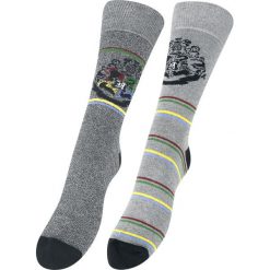 Harry Potter Hogwarts Skarpetki wielokolorowy. Szare skarpetki męskie marki Harry Potter. Za 54,90 zł.