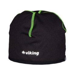 Czapki męskie: Viking Czapka Viking Cross Country 2017 czarno-zielona r. 60 (219/16/2017/08/60)