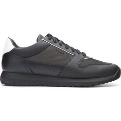 BOSS Sonic Tenisówki Czarny. Czarne trampki męskie Boss, ze skóry. Za 891,95 zł.