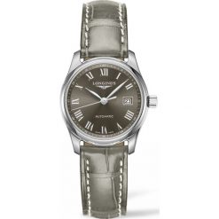 LONGINES MASTER COLLECTION L2.257.4.71.3. Szare zegarki damskie LONGINES, ze stali nierdzewnej. Za 7090,00 zł.