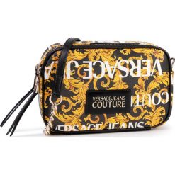 Torebka VERSACE JEANS COUTURE - E1VUBBS7 M27. Czarne listonoszki damskie Versace Jeans Couture, bez wzorów, z jeansu, bez dodatków. Za 679,00 zł.