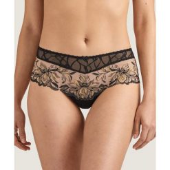 Figi brazylijskie Aubade Shorty St-Tropez QF70. Pomarańczowe figi damskie Aubade, bez wzorów. Za 289,00 zł.