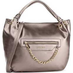 Torebki klasyczne damskie: Torebka PUCCINI – BT27445 Brown Metallic 2M