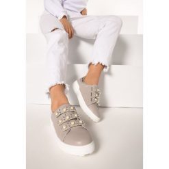 Szare Buty Sportowe No Alibi. Szare buty sportowe damskie Born2be, bez wzorów, sportowe. Za 49,99 zł.