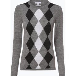 Brookshire - Damski sweter z wełny merino, szary. Szare swetry damskie marki brookshire, l, bez wzorów, z wełny, bez rękawów, bez kaptura. Za 99,95 zł.