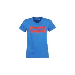 T-shirty z krótkim rękawem Levis THE PERFECT TEE. Niebieskie t-shirty damskie Levi's®, m. Za 109,00 zł.